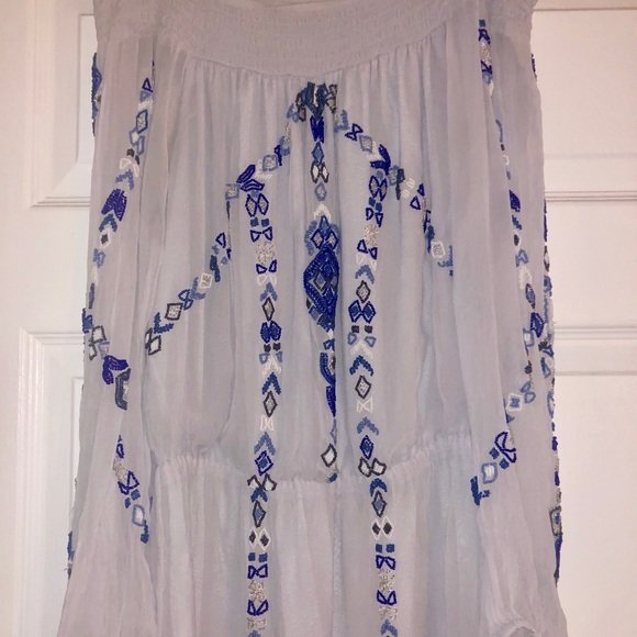 ❤️Parker -Beaded Off Shoulder Embellished Boho dress - Picture 5 of 6